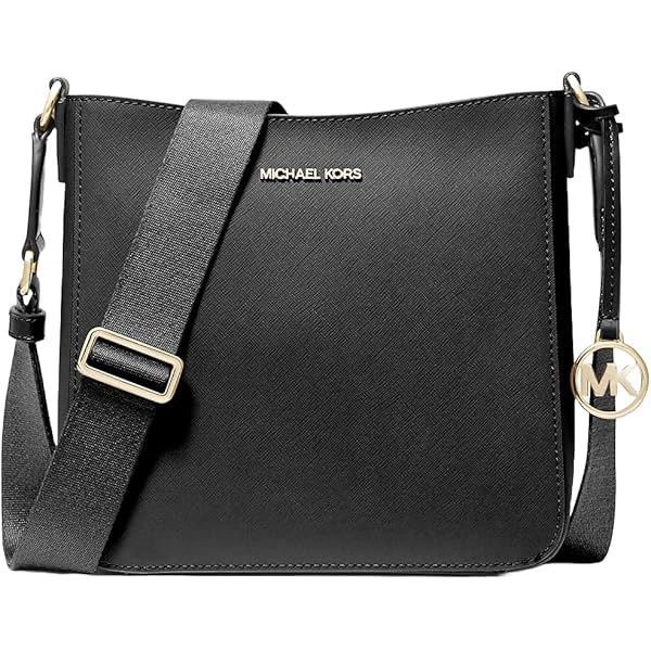 Michael Kors Bag Shoulder Bag Khai MD Dbl PKT Flap Messenger Black